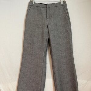 New Banana Republic Grey Wool Blend Dress Pants Mid Rise - Size 4